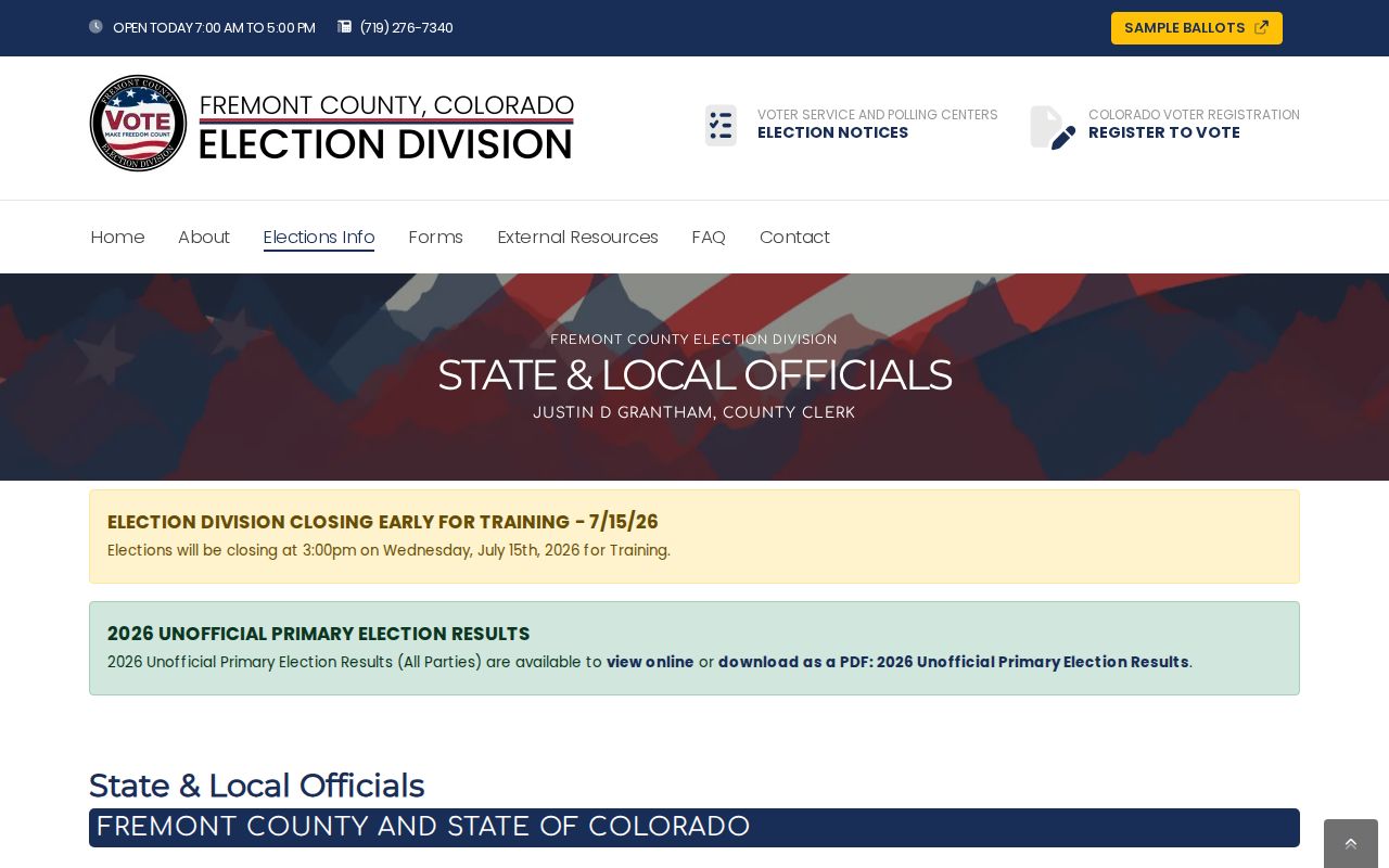Chaffee County Clerk of Court records 11th Judicial District Attorney context