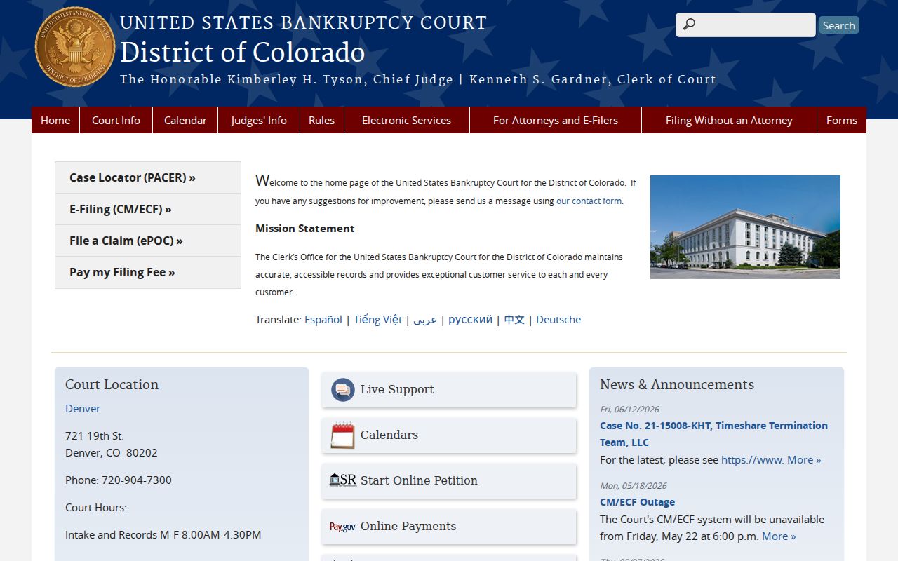 Chaffee County probate records bankruptcy court distinction