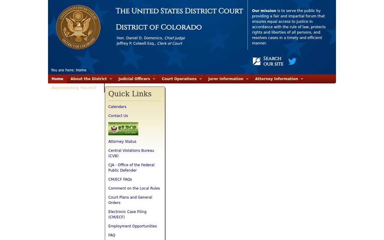 Chaffee County probate records and federal district court distinction