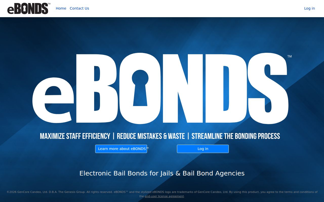 Chaffee County warrant records bond company EBonds access